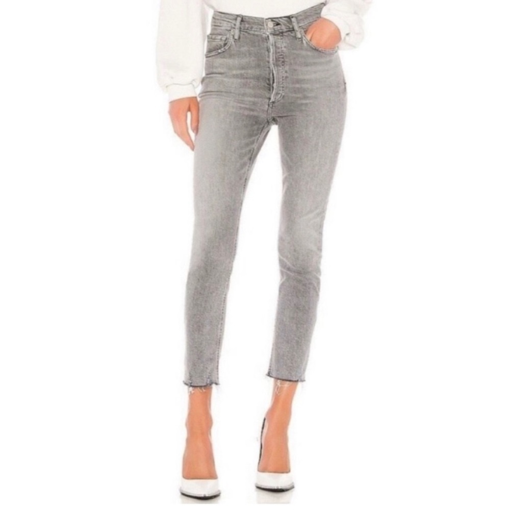 Agolde Nico High Rise Button Fly Jeans‎ Size 29 B7
